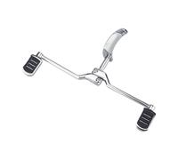 QmeNa Motorcycle Shifter Lever Pedal Motorcycles Heel Toe Gear Shifter Shift Rod Lever Arm Parts for Softail Slim FLSL for Fat Boy for Deluxe for Heritage 2018-2024
