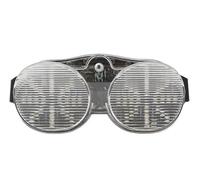 QmeNa Motorcycle Tail Brake Light Motorcycle Accessories One Piece Rear Tail Light Brake Turn Signals Integrated LED Running Stop Lamp For YZF R6 2001 2002