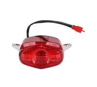 QmeNa Motorcycle Tail Brake Light Tail Lamp Light Motorcycle Motocross Rear Taillight Brake Stop Lamps For NAVI 110 Navi110 Dirt Pit Bike Motorbike Accessories