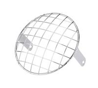 QMFEZL Motorcycle Headlight Guard Protector Motorcycle Headlight Mesh Grill Side Mount For Universal Motorbike Cover Cap Headlamp Shield Protection Accessories
