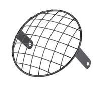 QMFEZL Motorcycle Headlight Guard Protector Motorcycle Headlight Mesh Grill Side Mount For Universal Motorbike Cover Cap Headlamp Shield Protection Accessories