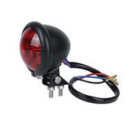 QMFEZL Motorcycle Headlights Motorbike Headlight Stop Light Taillight For Chopper Bobber Motorcycle Tail Brake Rear Lamp 12V Universal Spotlights