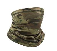 QMFIVE Tactical Camouflage Scarf, Men and Women Multi-purpose Military Headband Style Head Wrap Face Mesh Neckerchief for Combat,Hunting,Climbing,Hiking,Cycling Outdoor activity (B-MC)