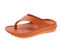 QMFUR Platform Flip Flops for Women Pillow Soft Recovery Thong Sandals Summer Beach Cloud Slides, Orange, 5-5.5 Women/3.5-4.5 Men