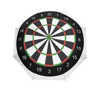 QMIN Auto Folding Umbrella Darts Target Board Windproof Anti-UV Protection Travel Compact Rain Umbrella for Women Ladies Men Girls