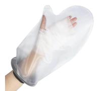 QMINKUN Adult Waterproof Cast Cover Hand for Shower & Bath,Waterproof Protectors Cast and Dressing Cover,Stretchy Neoprene Seal & Reusable PVC Cast Bags,38cmx24cm