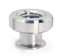 QMINOX 1.5 Inch Tri Clamp SS316 Sanitary Weld Union Sight Glass