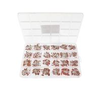 QMIQXIWS 960PCS 24Values 2PF~0.1UF 100nf Ceramic Capacitor Kit, 50V Capacitor Assorted Kit Samples Diy Electronic Components Package