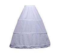 QmjdDymx Bridal Wedding Dress Petticoat Girl Ladies Tulle Petticoat with Layered Hoop Skirt Mesh Midi Petticoat Bridesmaid Bride Costume Wedding Party,Bridal Wedding Dress Petticoat White