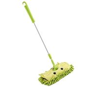 QmjdDymx Kids Mop, Kids Cleaning Mop Broom Detachable Housekeeping Toy Set 3 Colors Green, Toddler, Dust