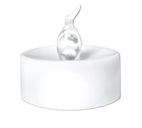 QmjdDymx LED Tea Light Candles Flameless Battery Operated Flickering Tealight Candles for Party Holiday