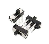 QMKADFQXF 100PCS MSS22D18 Miniature DIP Slide Switch 2P2T 6Pin Handle High 2MM For DVD Switch
