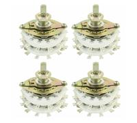 QMKADFQXF 1PC KCT 2P10T Ceramic Rotary Switch Band Channel Selector 2Layer KCZ(Medium) KCT(Large)