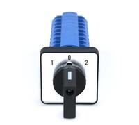 QMKADFQXF SZW26/LW26-20 3-Ways 20A Manual 48/64mm Panel Sliver 9P Cam Switch ON Off ON Power Controller Using(D909.9 1 0 2 48X48mm)