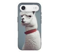 QMKFWT Alpaca Phone Case for Phone 17, TPU Anti-Yellowing Scratch Resistant, Slim Shockproof Cover with Precise Cutouts, Supports Wireless Charging Phone Case for Phone 17