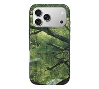 QMKFWT an Ancient Swamp Phone Case for Phone 17, TPU Anti-Yellowing Scratch Resistant, Slim Shockproof Cover with Precise Cutouts, Supports Wireless Charging Phone Case for Phone 17