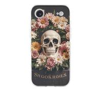 QMKFWT Bonsai Tree Sugar Skull Phone Case for Phone 17, TPU Anti-Yellowing Scratch Resistant, Slim Shockproof Cover with Precise Cutouts, Supports Wireless Charging Phone Case for Phone 17
