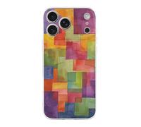 QMKFWT Bright Colors Abstract Phone Case for Phone 17, TPU Anti-Yellowing Scratch Resistant, Slim Shockproof Cover with Precise Cutouts, Supports Wireless Charging Phone Case for Phone 17