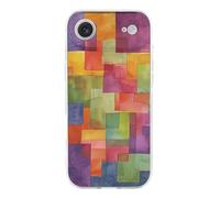QMKFWT Bright Colors Abstract Phone Case for Phone 17, TPU Anti-Yellowing Scratch Resistant, Slim Shockproof Cover with Precise Cutouts, Supports Wireless Charging Phone Case for Phone 17