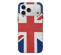 QMKFWT British Flag Phone Case for Phone 17, TPU Anti-Yellowing Scratch Resistant, Slim Shockproof Cover with Precise Cutouts, Supports Wireless Charging Phone Case for Phone 17