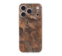 QMKFWT Brown and Copper Phone Case for Phone 17, TPU Anti-Yellowing Scratch Resistant, Slim Shockproof Cover with Precise Cutouts, Supports Wireless Charging Phone Case for Phone 17