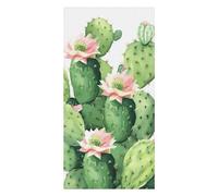 QMKFWT Cactus Beach Towels Extra Large, Quick Dry Absorbent Multipurpose, Oversized Beach Towel, Sand Free Foldable Lightweight, Travel Towel, for Beach Pool Camping Travel Vacation, 63x31.5 in