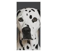 QMKFWT Dalmatian Beach Towels Extra Large, Quick Dry Absorbent Multipurpose, Oversized Beach Towel, Sand Free Foldable Lightweight, Travel Towel, for Beach Pool Camping Travel Vacation, 63x31.5 in
