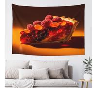 QMKFWT Delicious Food Tapestry Aesthetic Wall Hanging Tapestries 60'' x 40'' Boho Tapestries Vertical Wall Art Decorative Funny Vintage Poster Flag Tapestry for Bedroom Living Room Decor