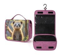 QMKFWT Foolish Cute Animal Toiletry Bag Waterproof Makeup Bag with Hanging Hook Cosmetic Bags for Women Travel Essentials