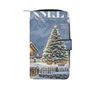 QMKFWT Ideal Leather Wallet Long Checkbook Wallets Classic Bifold Ladies Clutch with ID Window