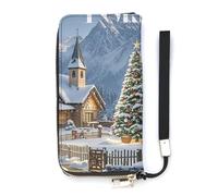 QMKFWT Ideal Wallet Large Capacity Clutch Cash PursePU Leather Long Zipper Pouch Wallet Unisex, white, 20x10.5cm, Wallet