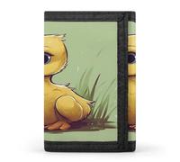 QMKFWT Little Duck with Blue Eyes Casual Wallet Credit Card Holder Premium Document Organizer Case for Men And Women