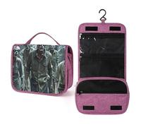 QMKFWT Many Zombie Toiletry Bag Waterproof Makeup Bag with Hanging Hook Cosmetic Bags for Women Travel Essentials