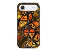 QMKFWT Monarch Butterflies Phone Case for Phone 17, TPU Anti-Yellowing Scratch Resistant, Slim Shockproof Cover with Precise Cutouts, Supports Wireless Charging Phone Case for Phone 17