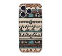 QMKFWT Native American Patterns Phone Case for Phone 17, TPU Anti-Yellowing Scratch Resistant, Slim Shockproof Cover with Precise Cutouts, Supports Wireless Charging Phone Case for Phone 17