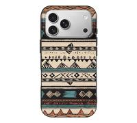QMKFWT Native American Patterns Phone Case for Phone 17, TPU Anti-Yellowing Scratch Resistant, Slim Shockproof Cover with Precise Cutouts, Supports Wireless Charging Phone Case for Phone 17