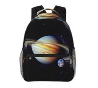 QMKFWT Planet Jupiter Cute Backpack Waterproof Lightweight Casual Backpack One Size Daypack Travel Laptop Bag For Men Women