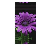 QMKFWT Purple Daisy Beach Towels Extra Large, Quick Dry Absorbent Multipurpose, Oversized Beach Towel, Sand Free Foldable Lightweight, Travel Towel, for Beach Pool Camping Travel Vacation, 63x31.5 in