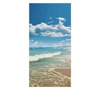 QMKFWT Sandy Beach Beach Towels Extra Large, Quick Dry Absorbent Multipurpose, Oversized Beach Towel, Sand Free Foldable Lightweight, Travel Towel, for Beach Pool Camping Travel Vacation, 63x31.5 in