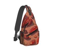QMKFWT Sling Bag for Women Men Crossbody Shoulder Bag Some Dried Dates Chest Bag Small Sling Backpack Daypack Fanny Packs