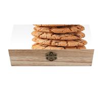 QMKFWT Wooden Jewelry Box Beautifully Keepsake Box Trinket Box Keepsake Storage Organizer Biscuit Handmade Wooden Box for Storing Jewelry, Coins, Tartot Cards, Small Treasures