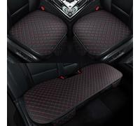 QmlGuo Car Seat Cushion for Seat Arona/Altea/Ateca/Arona/Arosa/Cordoba, Memory Foam Pads for Auto Seat, Non Slip Comfort Seat Protector, Car Interior Accessories,One Set-Black Red
