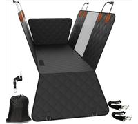 QmlGuo Dog Car Seat Cover for Toyota Yaris Ⅲ Hatchback 2011 2012 2013 2014 2015 2016 2017 2018, Durable Waterproof Nonslip Car Seat Foldable Protection Pad, Large Space, Machine Washable,A