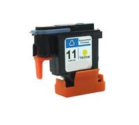 QMLQRGKF 11 11 Black Printhead C4810A 4810 Color Print Head Compatible With DesignJet 100 500 510 Printers Eco Solvent Printer Compatible Printheads(1PC Yellow)