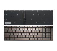 QMLQRGKF 15 Laptop Keyboard Compatible With 15-DA 15-DB TPN-C135 TPN-C136 250 G7 255 G7 15S-DU 15-DY 15S-DY 15-DW 15-CS TPN-C139(GOLDEN WITH BACKLIT)