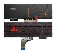 QMLQRGKF 17-an00 17-an013tx 17-an014tx 17-AN000 031TX 016NG 053NR Compatible Laptop Keyboard Without Frame Backlight(RED BACKLIGHT)