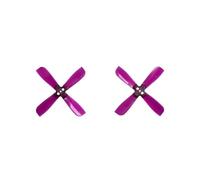 QMLQRGKF 2035BN 2035 10Pairs 2X3. 5X4 4 2inch PC Propellers 10CW 10CCW Compatible With 2inch Drones For RC Freestyle(10PAIRS PURPLE)