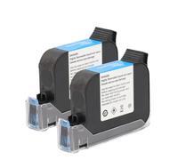 QMLQRGKF 2588 2588+ JS12 JS12+ Printer Ink Cartridge Compatible With Handheld Inkjet Printers 12. 7mm Print Height Quick Drying Universal Ink(12.7mm Black-2pcs)