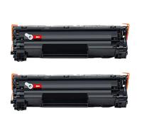 QMLQRGKF 285 85A 285A CE285A Compatible Toner Cartridge For Printers Like P1102 M1130 M1132 M1210 M1212nf M1214nfh M1217nfw(2 Pcs)