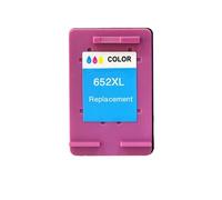 QMLQRGKF 2pcs Compatible Ink Cartridge Works With 652 Fits Deskjet 1115 2135 2136 2138 3635 3636 4535 4536 Printers Replacement For 652 Printer Cartridge(1 COLOR)